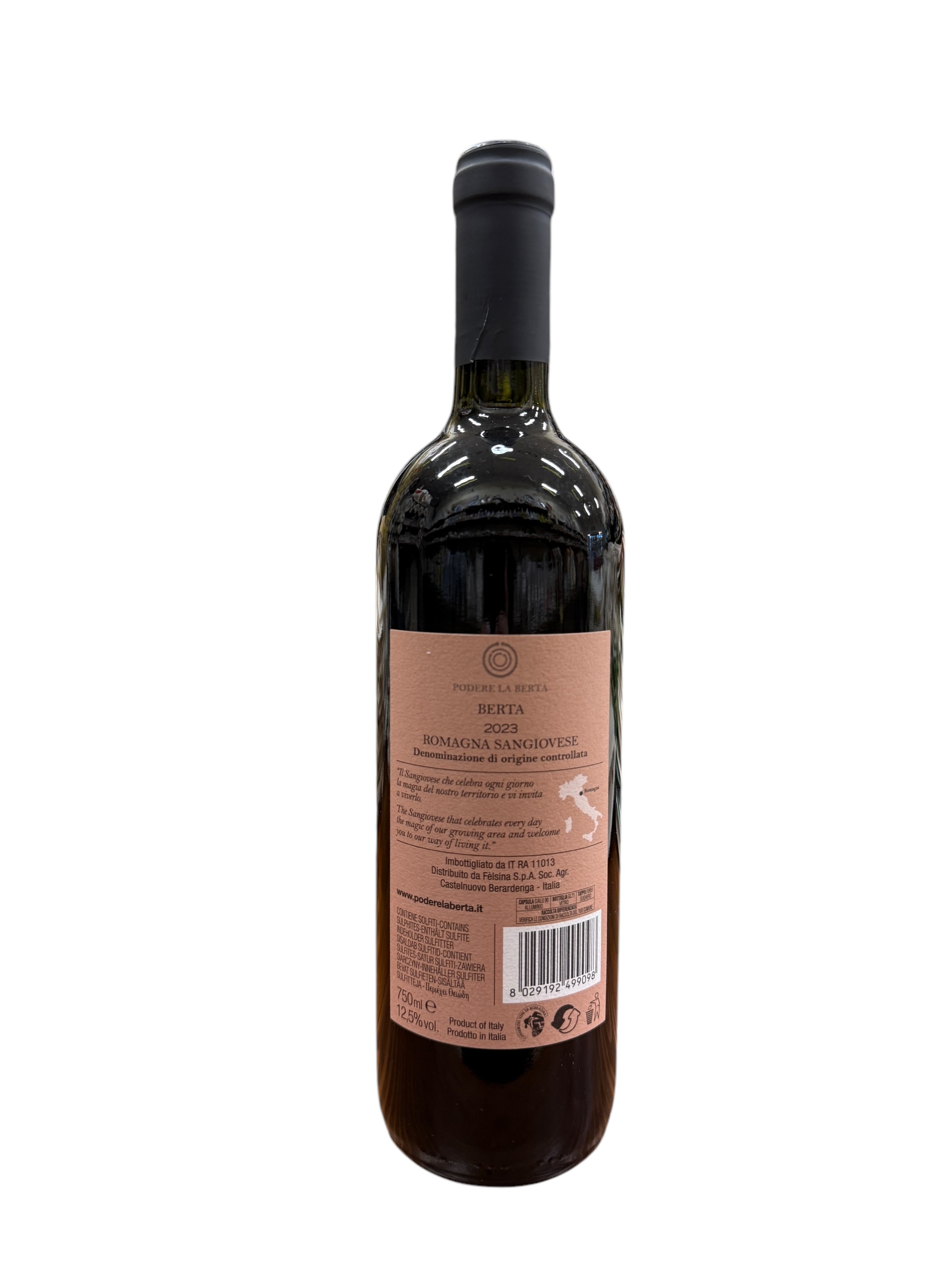 Podere La Berta BERTA Romagna Sangiovese DOC 2023 750 ml