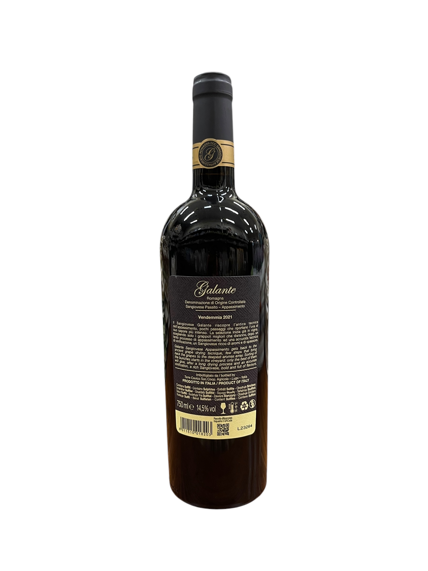 Galante Sangiovese Appassimento Romagna DOC 750 ml